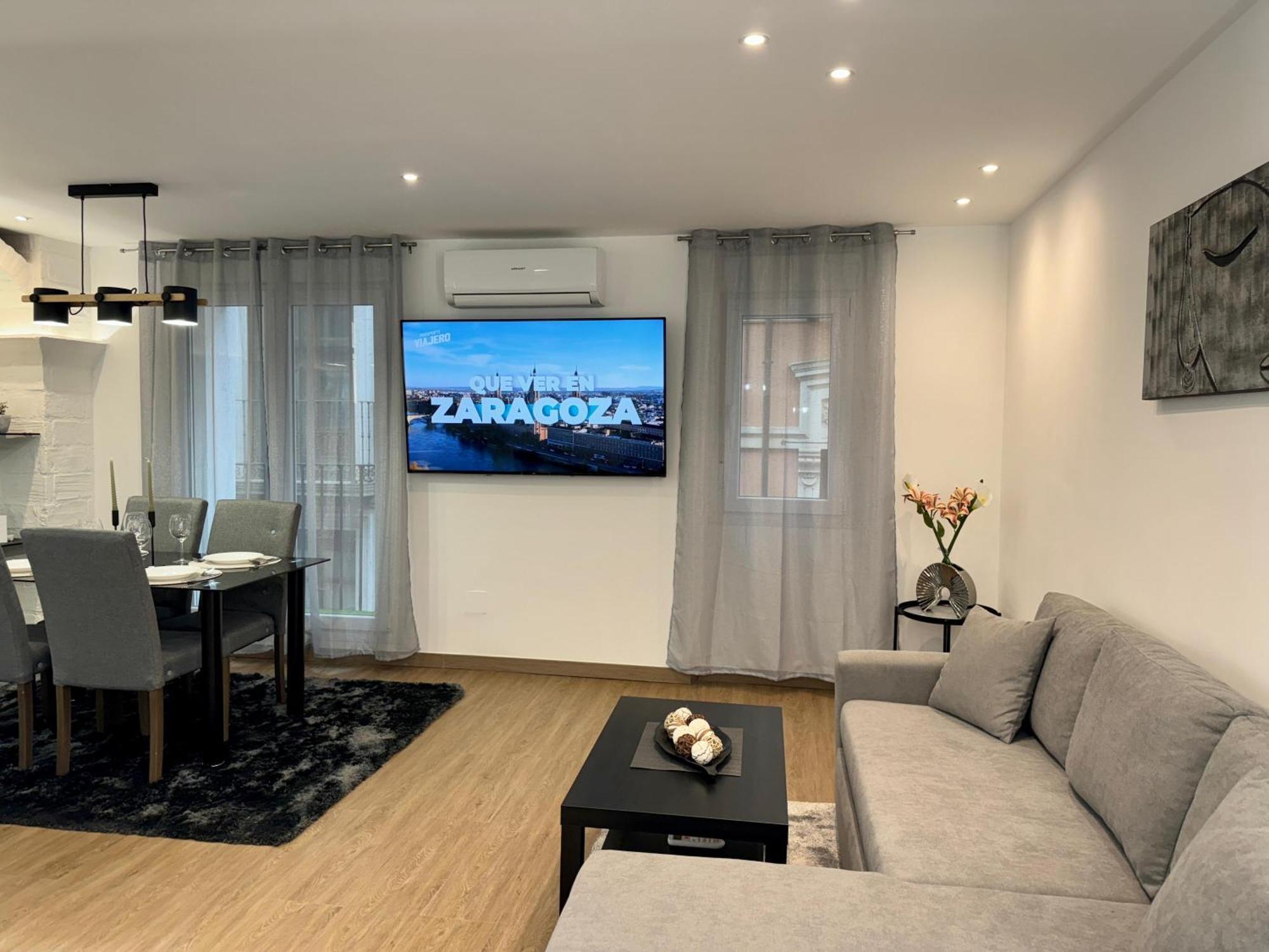 Appartement El Pilar A 3 Minutos à Saragosse Extérieur photo